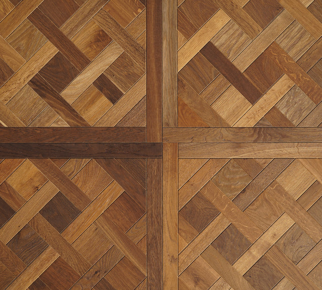 Smoked Oiled Brushed Versailles Oak Flooring