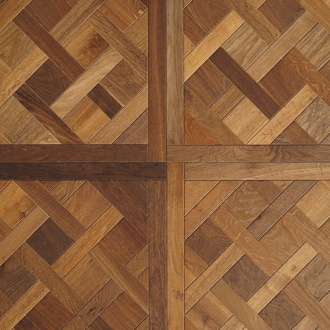 Smoked Oiled Brushed Versailles Oak Flooring