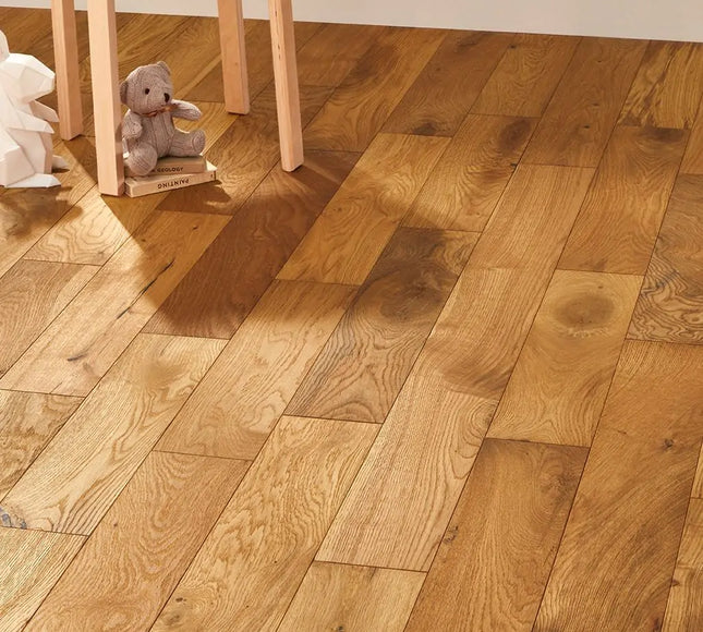 Brushed Natural Oiled 3-Ply Classic Engineered Oak Flooring