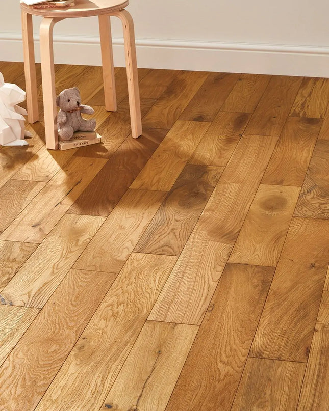 Brushed Natural Oiled 3-Ply Classic Engineered Oak Flooring