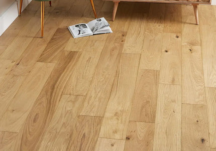 Natural Brushed Oiled 3-Ply Engineered Oak Flooring