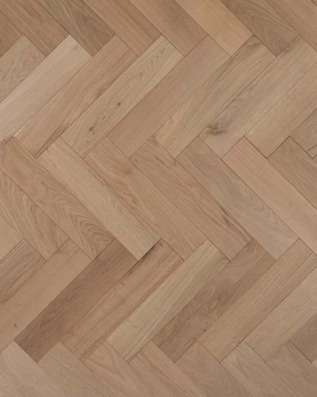 Heritage Unfinished Solid Oak Herringbone Flooring