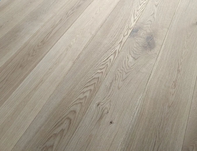 Textured Brushed Oak Engineered Flooring with Natural Oil Finish