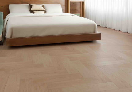 Prime AB Unfinished Engineered Herringbone Flooring