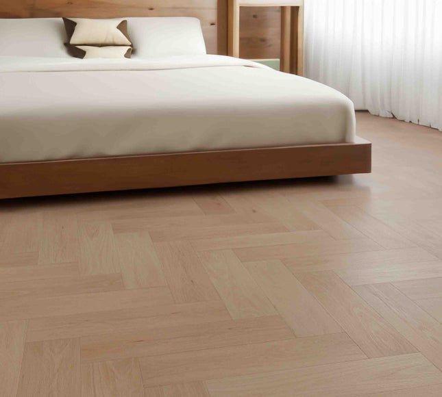 Prime AB Unfinished Engineered Herringbone Flooring