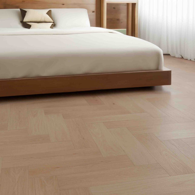 Prime AB Unfinished Engineered Herringbone Flooring