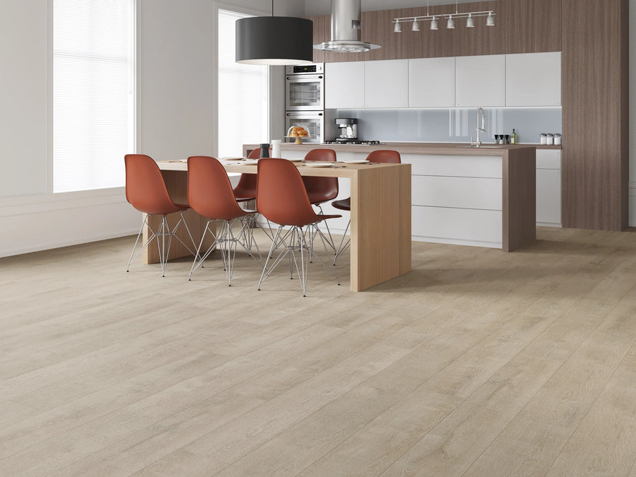 Contemporary Smoked Grey Luxury Vinyl Flooring