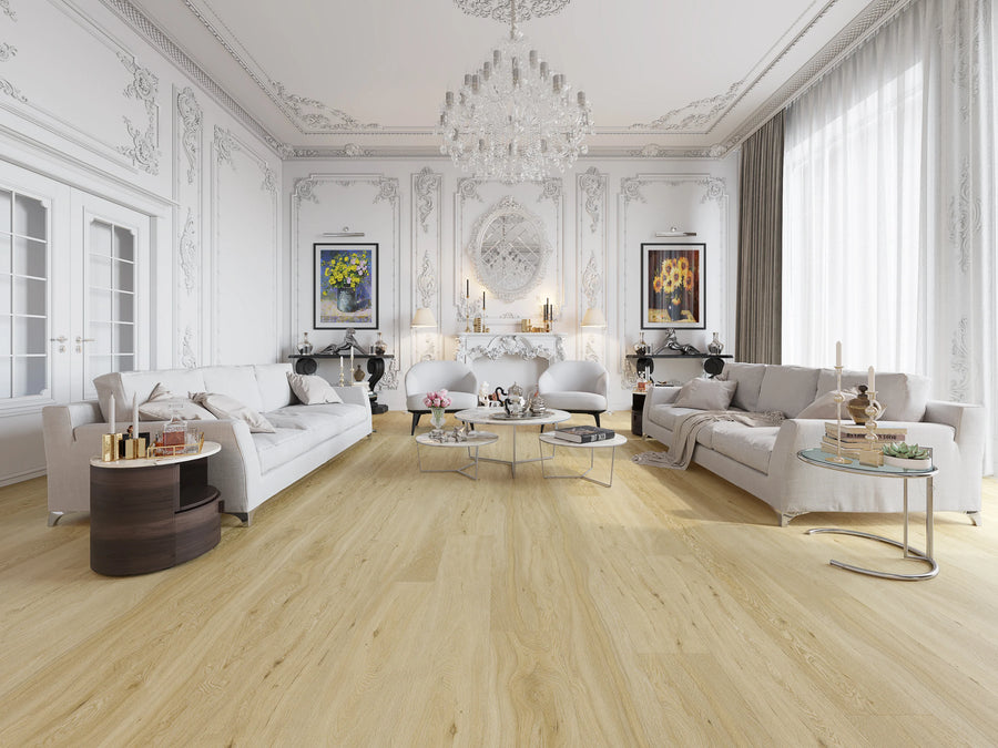 Highland Natural Oak Rigid Core SPC Flooring