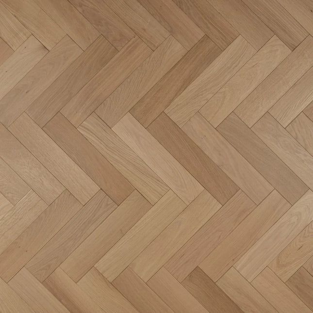 Prime AB Invisible Finish Lacquered Engineered Herringbone Flooring