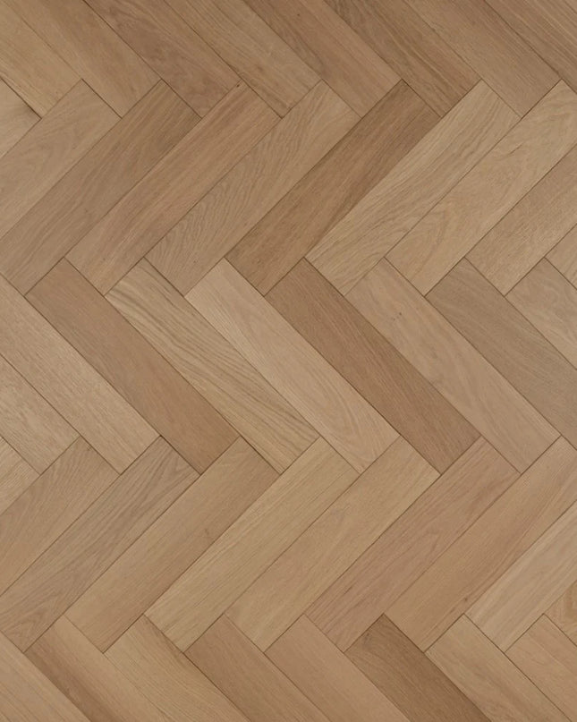 Prime AB Invisible Finish Lacquered Engineered Herringbone Flooring