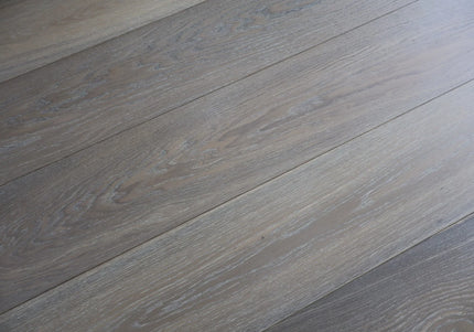 Smoke White Oiled Classic Engineered Oak Flooring
