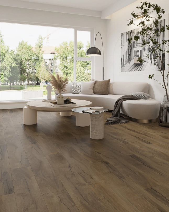 Rustic Walnut Premium 5Gi Click SPC Flooring