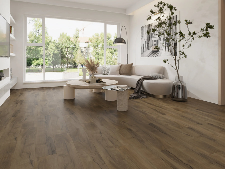 Rustic Walnut Premium 5Gi Click SPC Flooring