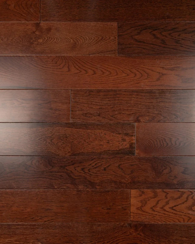Walnut Stain Lacquered Classic Grade Engineered Oak Flooring