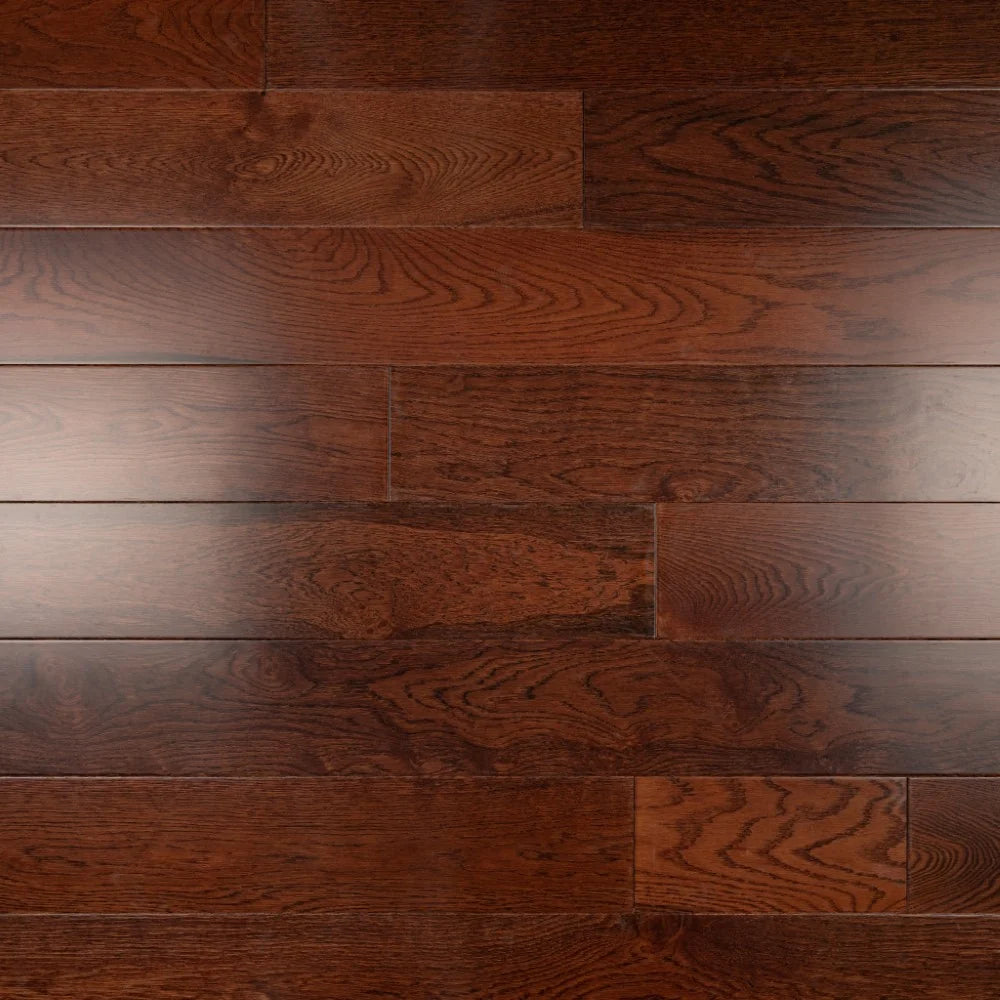 Walnut Stain Lacquered Classic Grade Engineered Oak Flooring