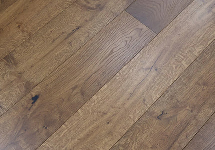Scandi Smoked Brushed & Oiled Engineered Oak Flooring