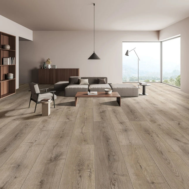 Contemporary Pebble Grey Laminate Flooring