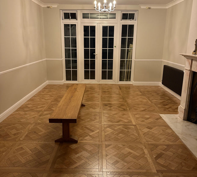 Natural Oiled Brushed Engineered Versailles Flooring