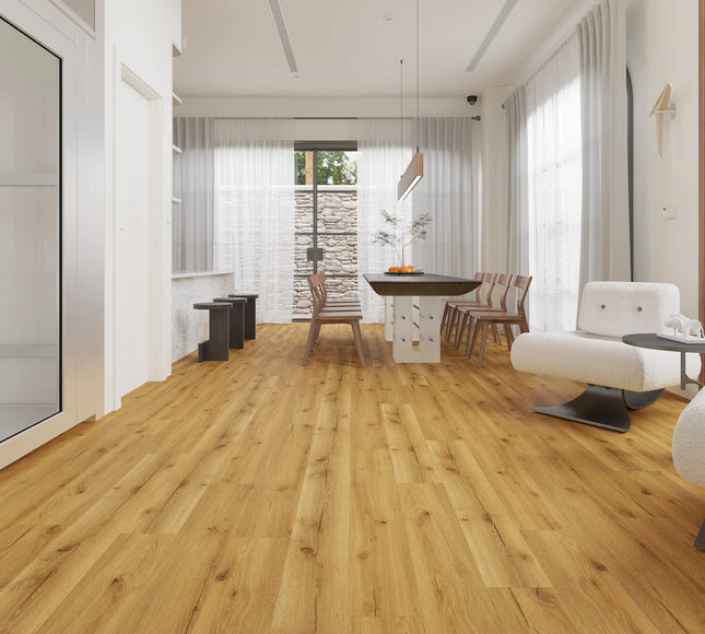 Waterproof SPC Wood Line Super Matt Flooring