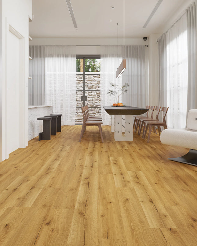 Waterproof SPC Wood Line Super Matt Flooring