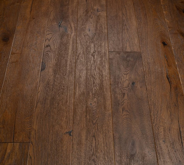 Heritage Antique Brown Distressed Engineered Oak Flooring