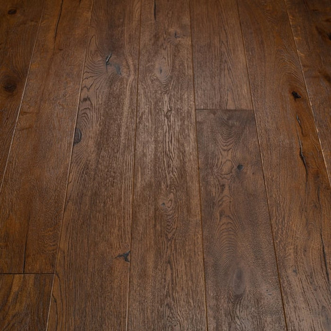 Heritage Antique Brown Distressed Engineered Oak Flooring