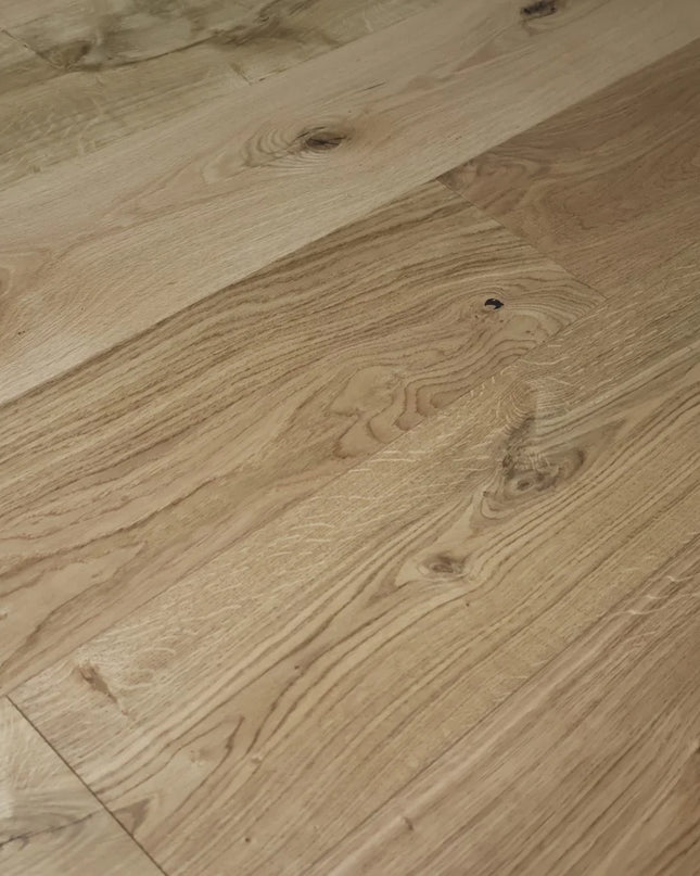 Brushed UV Oiled Classic Grade Engineered Oak Flooring