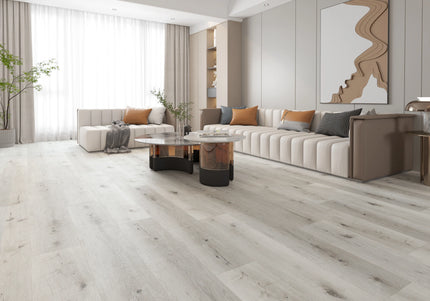 Arctic White Modern SPC Click Flooring