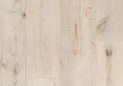 Natural Brushed Lacquered Prime AB Engineered European White Oak Flooring
