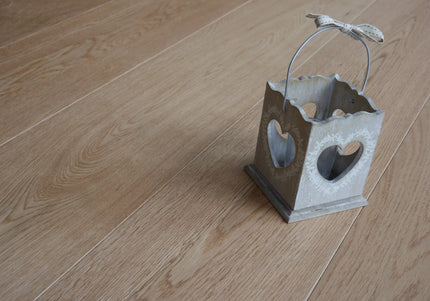Natural Brushed Lacquered Prime AB Engineered Oak Flooring