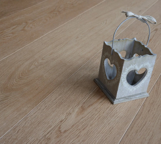Natural Brushed Lacquered Prime AB Engineered Oak Flooring
