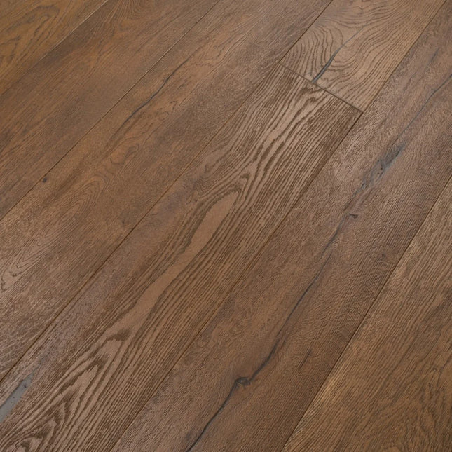 Heritage Distressed Golden Light Brown Hard Wax Oiled Engineered Oak Flooring