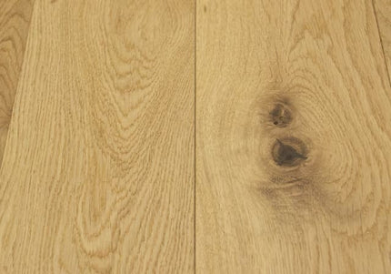 Natural Brushed Lacquered Prime AB Grade Engineered Oak Flooring