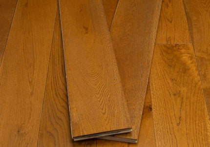 Golden Wheat Matt Lacquered Engineered Oak Flooring