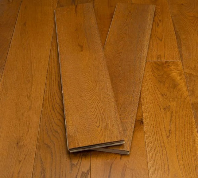 Golden Wheat Matt Lacquered Engineered Oak Flooring
