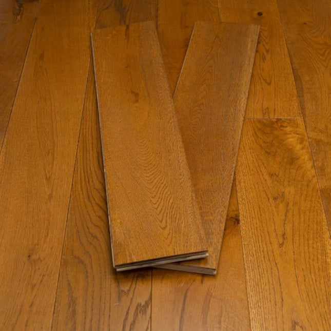 Golden Wheat Matt Lacquered Engineered Oak Flooring