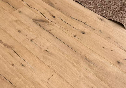 Handscraped Invisible Oiled Classic Grade Engineered Oak Flooring