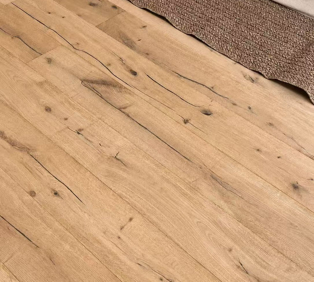 Handscraped Invisible Oiled Classic Grade Engineered Oak Flooring