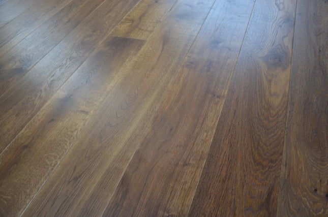 Double Smoked Oiled Engineered Oak Flooring