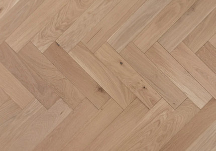 AB Unfinished Square Edge Engineered Herringbone Flooring