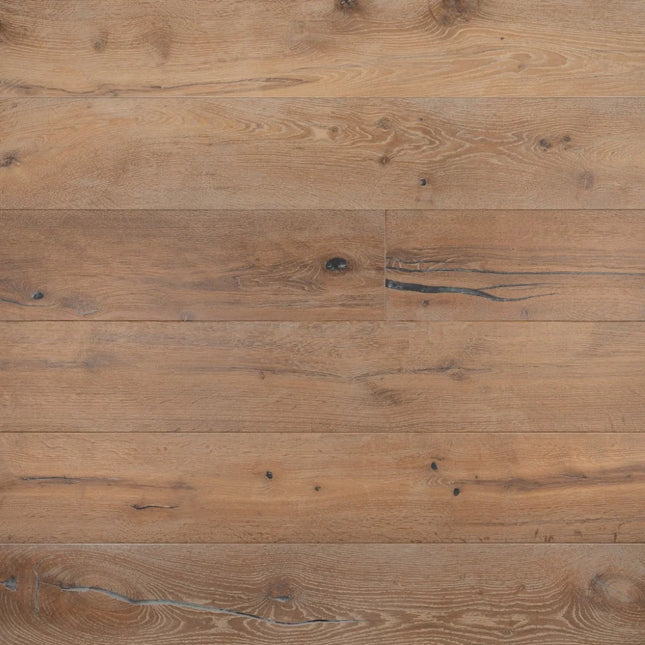 Heritage Distressed Smoked White Engineered Oak Flooring