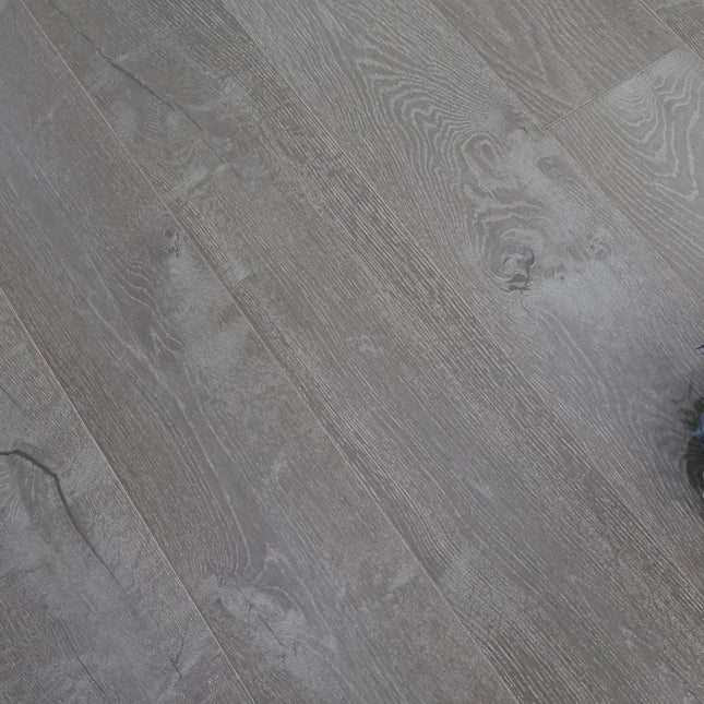 Fossil Grey Lacquered Engineered Oak Flooring