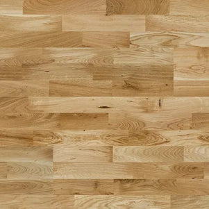 Pukka Flooring European 3-Strip Engineered Oak – 14 x 207mm Multi-Strip European Engineered Oak – Natural Oak Lacquered 3-Strip Sq Edge