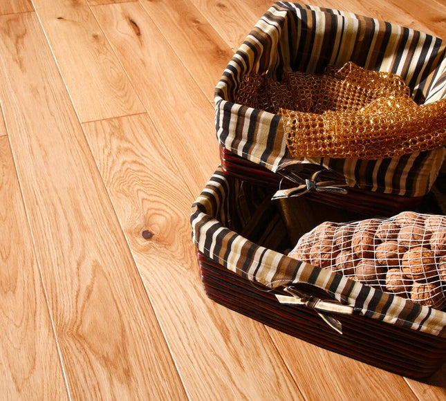 Pukka Flooring 5G 14 x 180mm European Engineered Oak – Natural Oak Brushed & Matt Lacquered Engineered Oak Flooring
