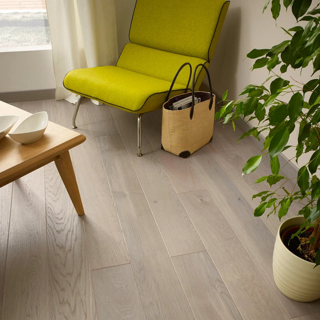 Pukka Flooring 5G 14 x 180mm European Engineered Oak – Charleston Grey Brushed & Matt Lacquered Engineered Oak Flooring