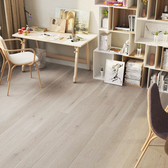 Pukka Flooring 5G 14 x 180mm European Engineered Oak – Clay Grey Brushed & Matt Lacquered Engineered Oak Flooring