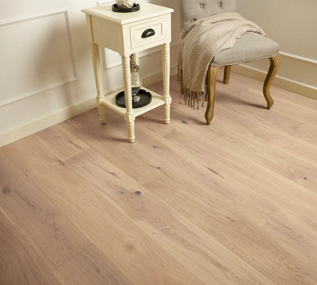 Pukka Flooring 5G 14 x 180mm European Engineered Oak – Invisible Finish Brushed & Matt Lacquered Engineered Oak Flooring