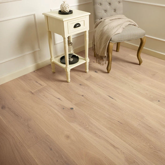 Pukka Flooring 5G 14 x 180mm European Engineered Oak – Invisible Finish Brushed & Matt Lacquered Engineered Oak Flooring