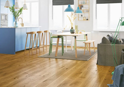 Pukka Flooring 5G 14 x 180mm European Engineered Oak – Smoked Oak Brushed & Matt Lacquered Engineered Oak Flooring