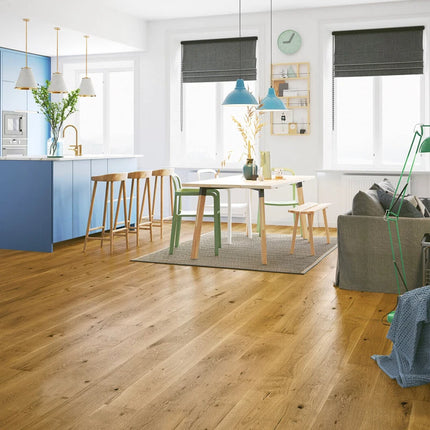 Pukka Flooring 5G 14 x 180mm European Engineered Oak – Smoked Oak Brushed & Matt Lacquered Engineered Oak Flooring